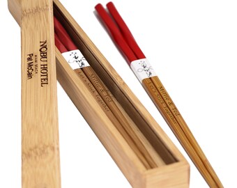 monogrammed chopsticks