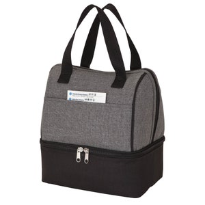 Smart Dual Function Insulated Lunch Sack & Cooler Compartments with Carry Handles - Personalized Bridesmaid Groom Monogrammed Wedding Gifts image 6