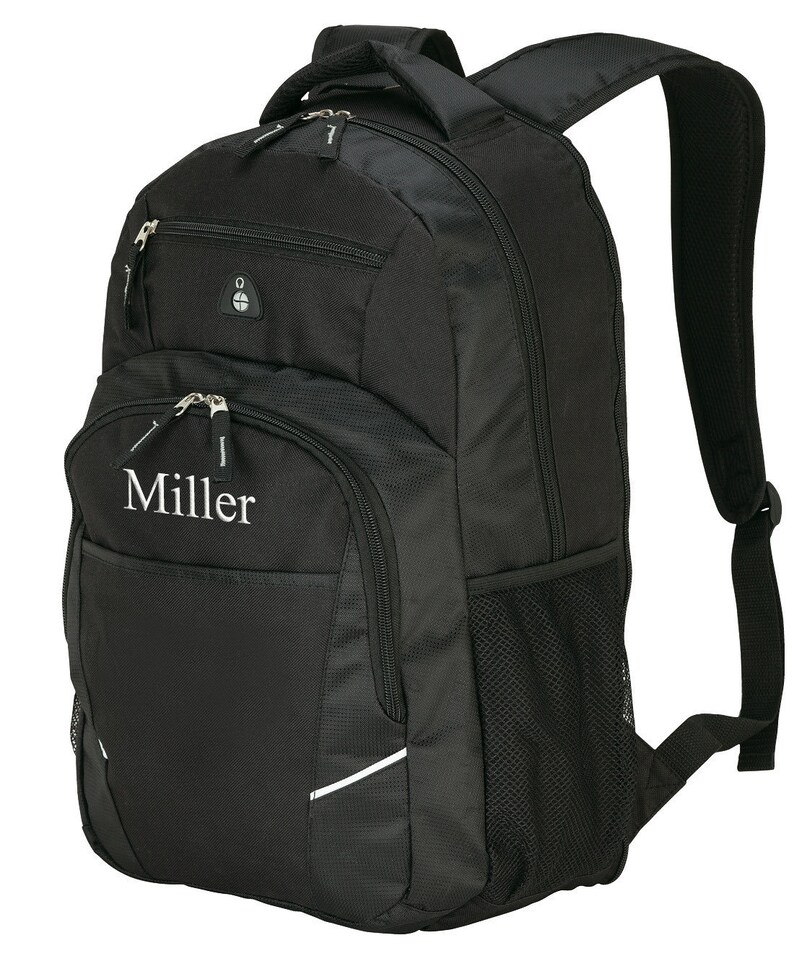 TSA Friendly Trolley PassThrough Handle Backpack Padded Etsy