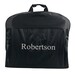 Durable Hanging Travel Garment Suit Bag Carrier with Zippered Compartment - Personalized Bag - Embroidered Pocket Bags, Business, Vacation 