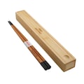 Custom Engraved Black Japanese Bamboo Chopsticks Pair & Optional Gift Box (1 Pr)- Personalized Wood Chopsticks Set Wedding Gift Favors Boxes