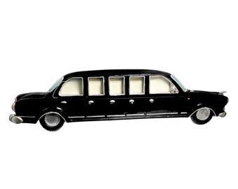 Custom Black Limousine 5 Mini Tabletop Photo Frame - Personalized Gifts Wedding Party Frame Bridal Shower Bride Bridesmaid Pictures Holder