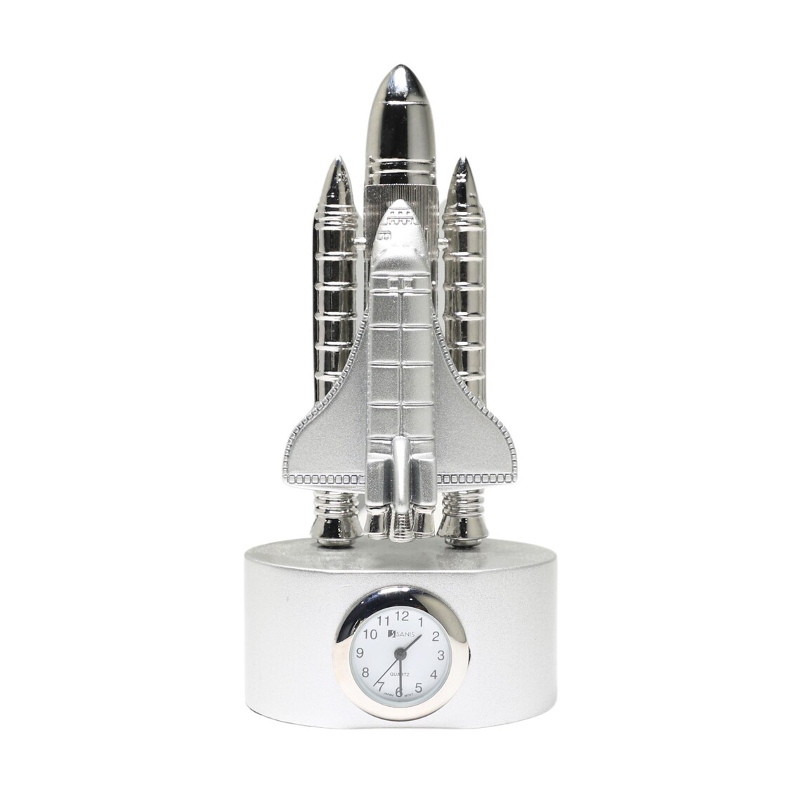 Custom Space Shuttle Rocket Model Mini Desk Clock – Personalized ...