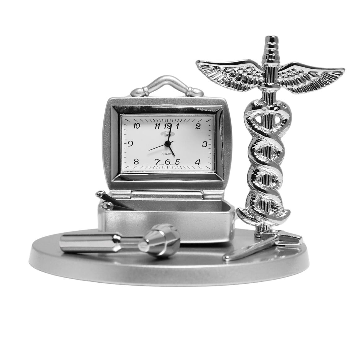 Professional Medical Doctor Tools Achievement Award Mini Desk Clock ...