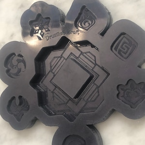 Country of Contracts Vision Shaker Silicone Mold