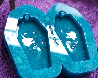 Vamped Out 80’s Earring Silicone Mold
