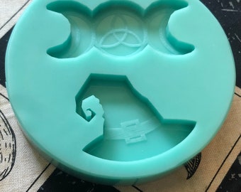 Celtic Witch Silicone Mold