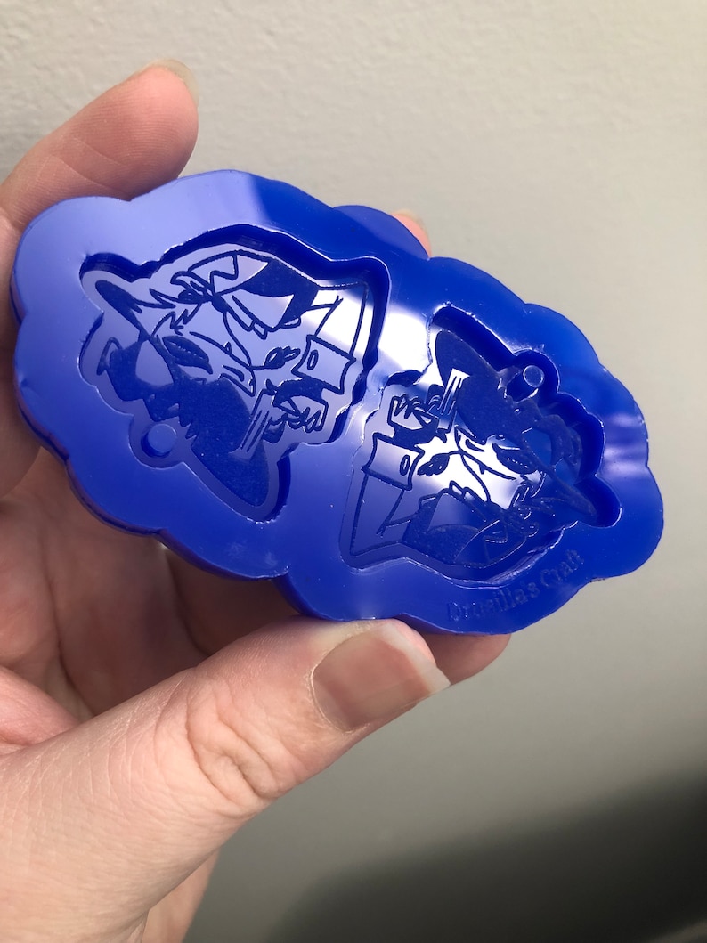One Hell Of A Boss Earring Silicone Mold Striker