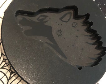 Galaxy Wolf Silicone Mold