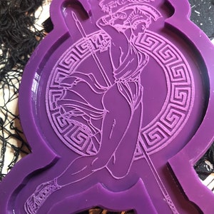 Greek Goddess of Wisdom and War Athena Silicone Mold