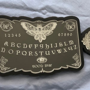 Molde de silicona para tablero Ouija de polilla