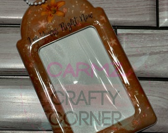 Enhypen “Orange Flower” photocard holder