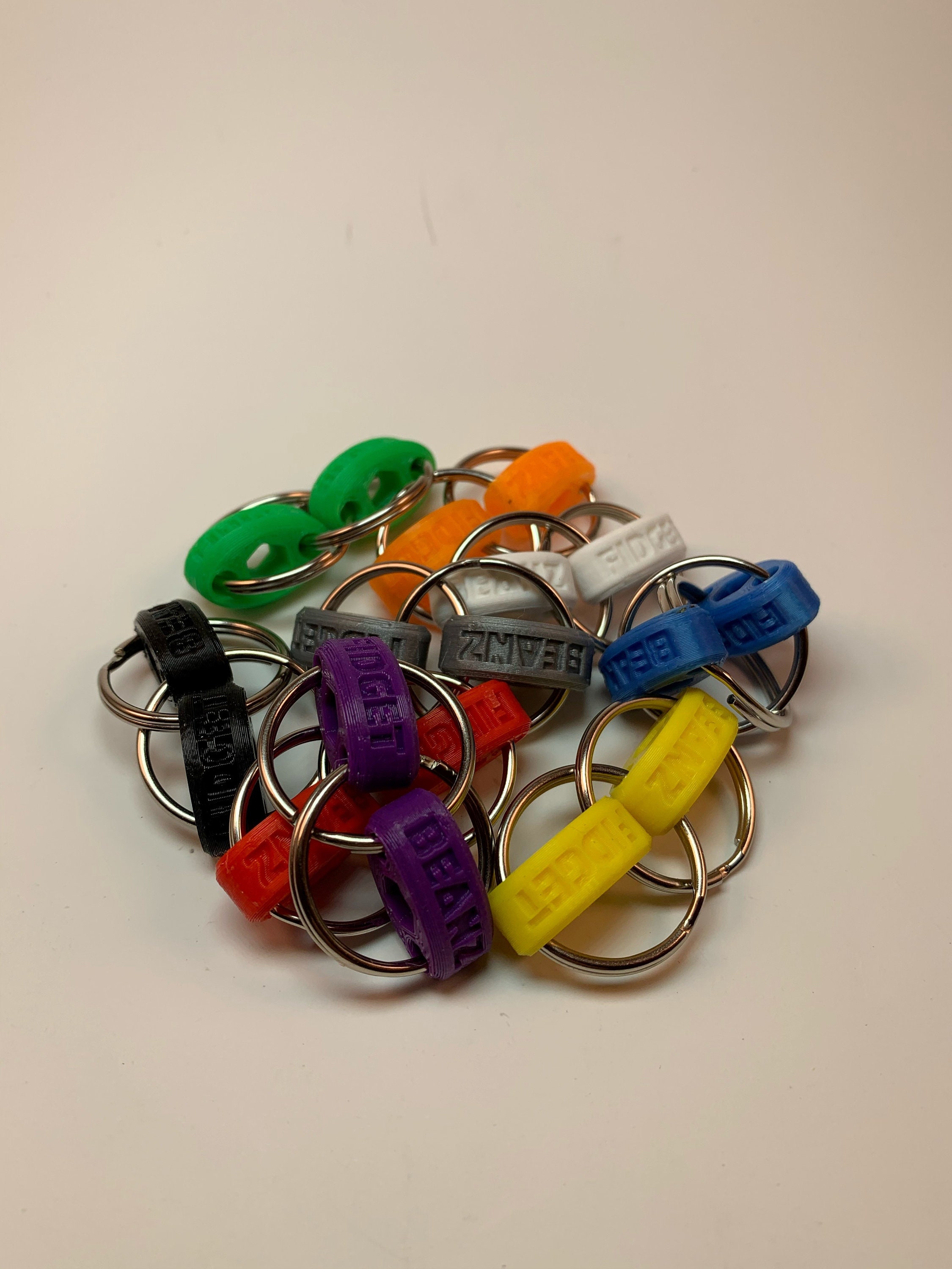 3D Printed Fidget Beanz 2 SETS Fidget Accessory Stim Toy Etsy