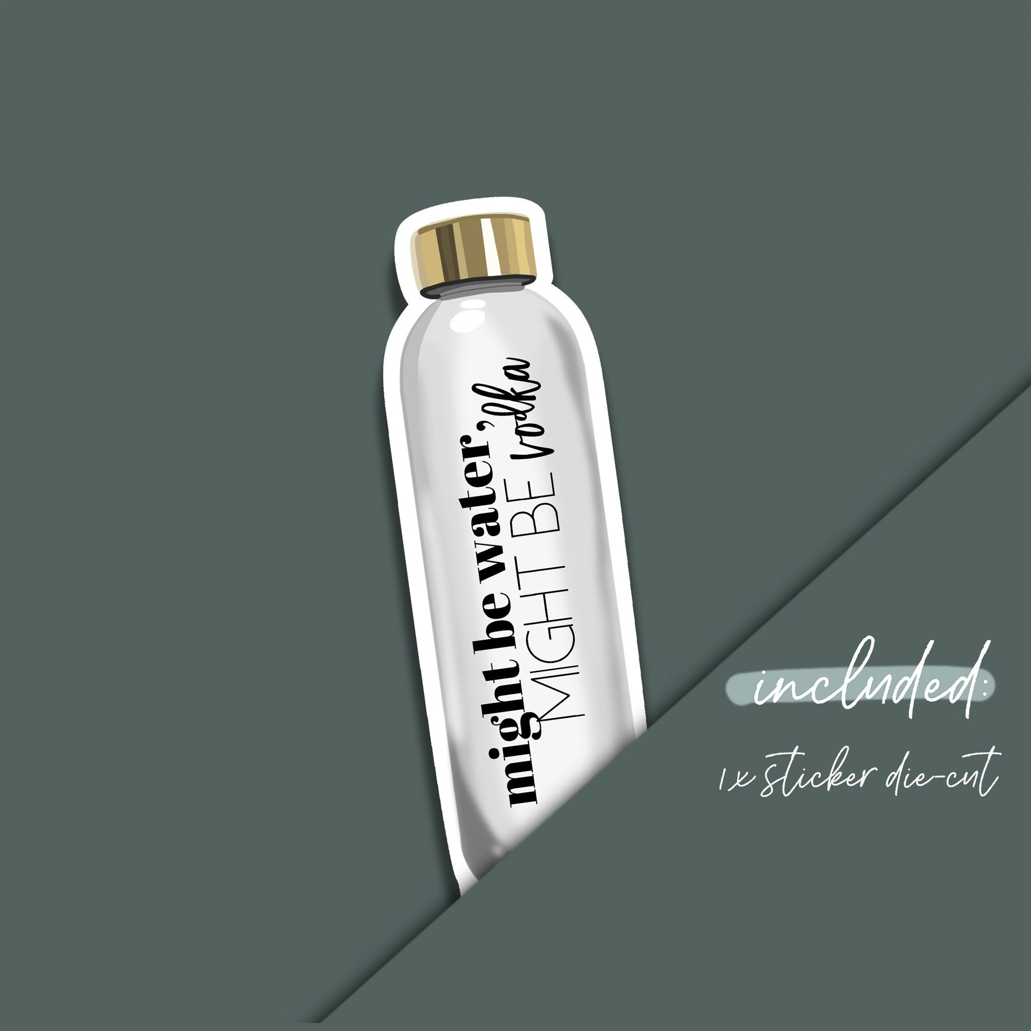 Aesthetic Stickers Funny Stickers Drink Bottle Sticker Etsy Australia