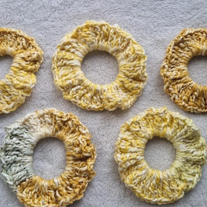 Handmade Crochet Hair Scrunchies | Soft & Stylish Hair Accessories