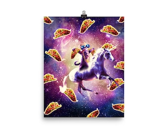 Personalizzata Unicorno Color cosmica Full Color Sublimazione T Shirt