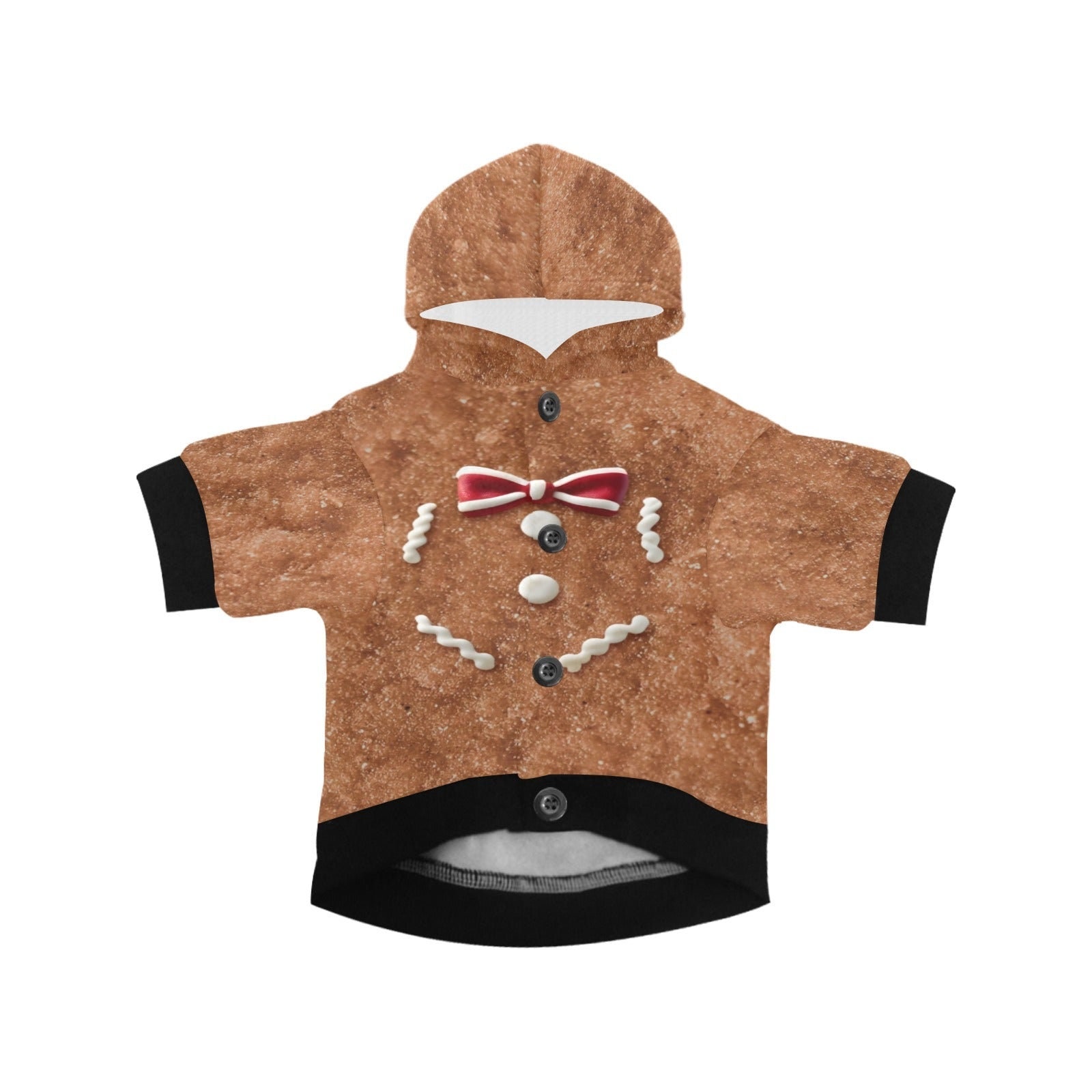 Gingerbread Man Dog Costume Hoodie for Dogs Etsy