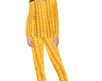 Corn Cob Costume Pajamas for Kids