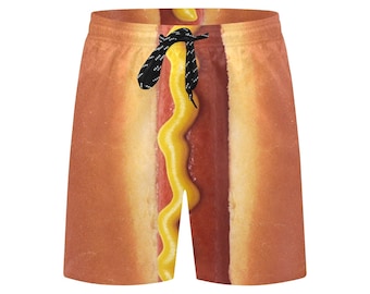 Hot Dog Swim Trunks | Men's Swimming Beach Shorts