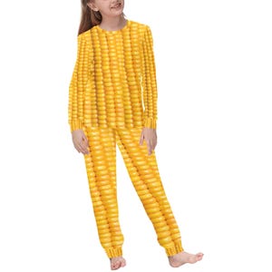 Maiskolben Kostüm-Pyjama für Kinder