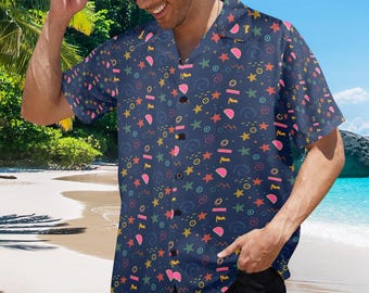 Arcade Floor Carpet Hawaiian Shirt | Button Up Down Shirt