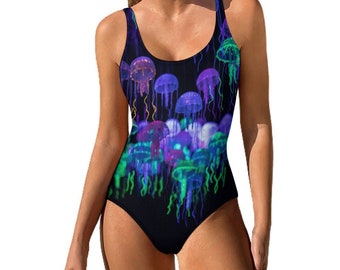 Maillot de bain une pièce méduse