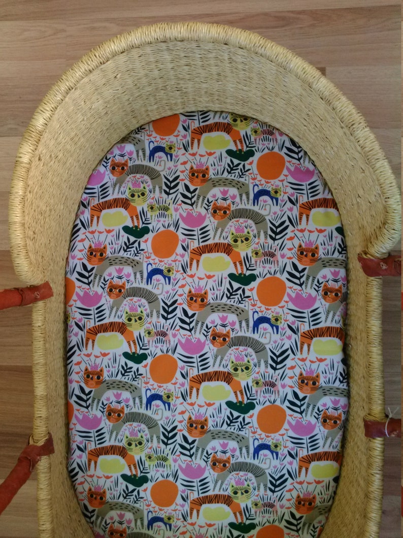 Organic Fitted Sheet Cot & Wild Queen of Beasts Etsy Australia