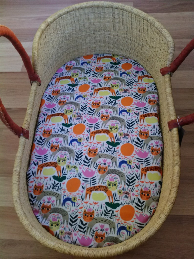 Organic Fitted Sheet Cot & Wild Queen of Beasts Etsy Australia