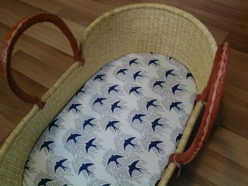 CUSTOM MADE ORGANIC Fitted Sheet Cot Crib Moses Etsy Australia