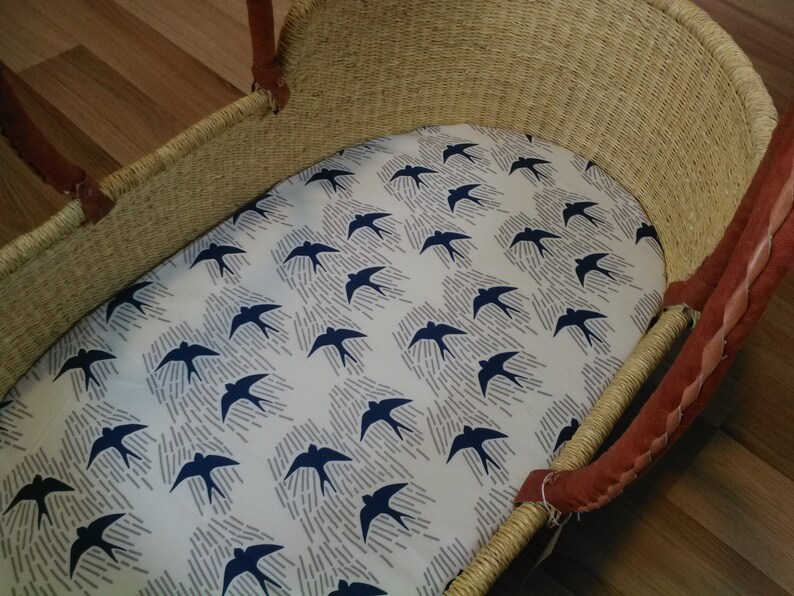 CUSTOM MADE ORGANIC Fitted Sheet Cot Crib Moses Etsy Australia
