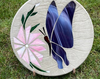 Butterfly Side Profile Stepping Stone
