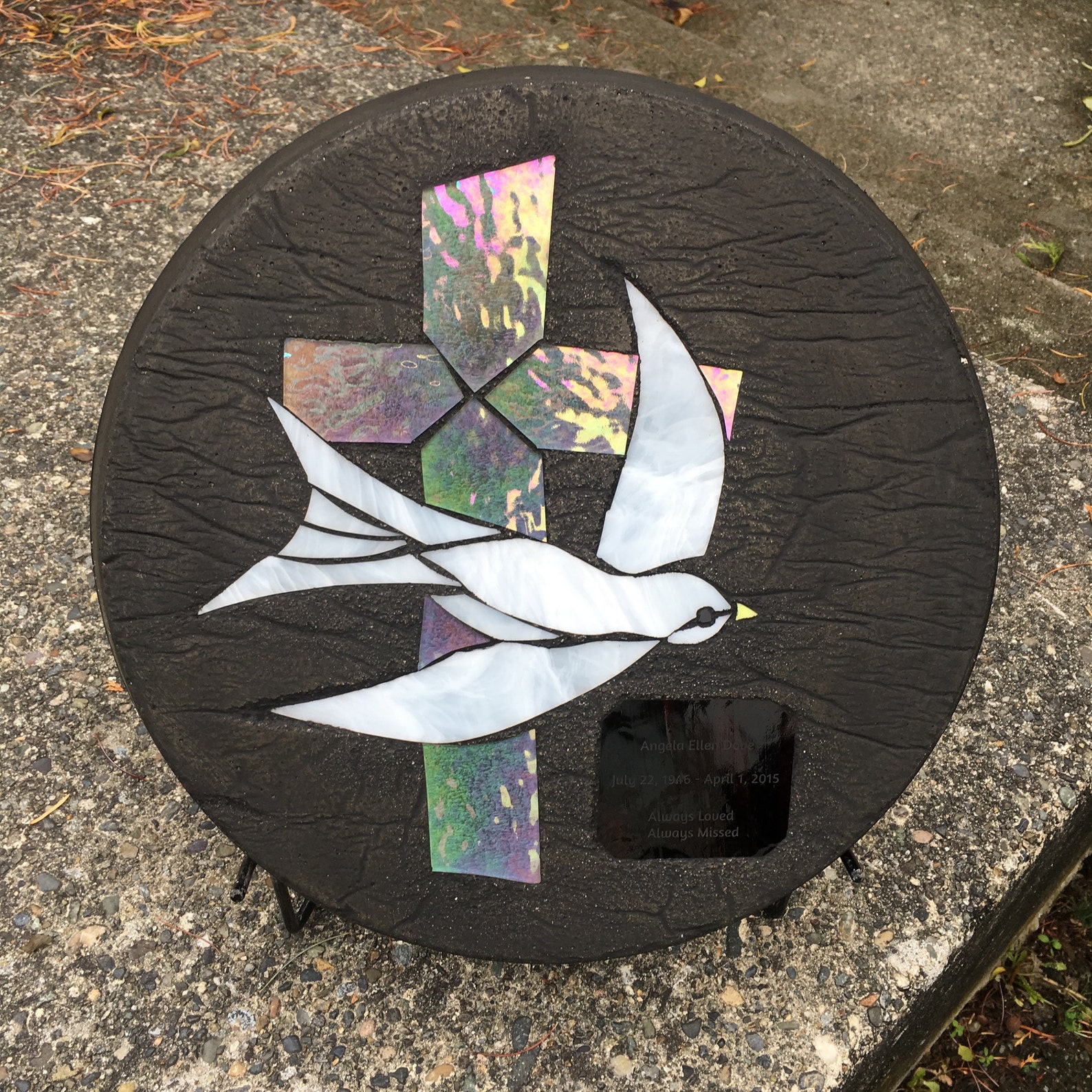 Memorial Stepping Stone Etsy