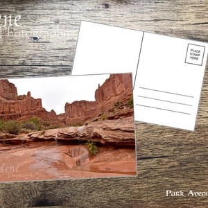 Travel Photo Postcards / Moab Utah Post Cards / Photo Stationery / Party Invitations image 1