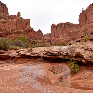 Travel Photo Postcards / Moab Utah Post Cards / Photo Stationery / Party Invitations Park Avenue