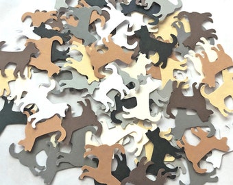 Dog Confetti / Birthday Party Table Decor / Wedding Table Scatter