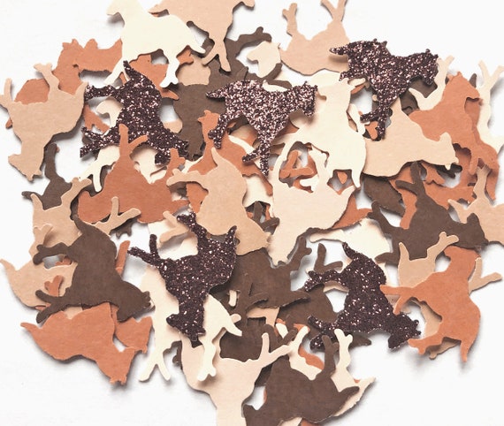 Horse Confetti Western Party Table Decor Cowboy Theme Etsy