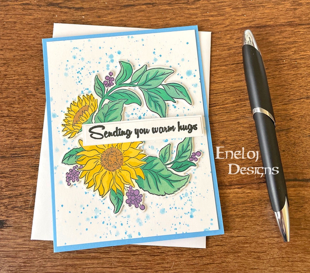 Sunflower Card / Birthday Greeting Card / Wedding Card / Blank ...