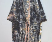 Women Clothing Vintage Sari kimono, Indian Silk Kimono Robe, Soft Silk kimono Dress, Long Kimono, Gift for her.
