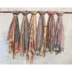 Indian hand block cotton printed sarong beach wear warp summer wear woman stylish bikini cover up sarong handmade personalized gift on sale