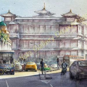 China Town Buddha Tooth Relic-tempel in boeddhistisch cultureel complex BTRTS in Singapore
