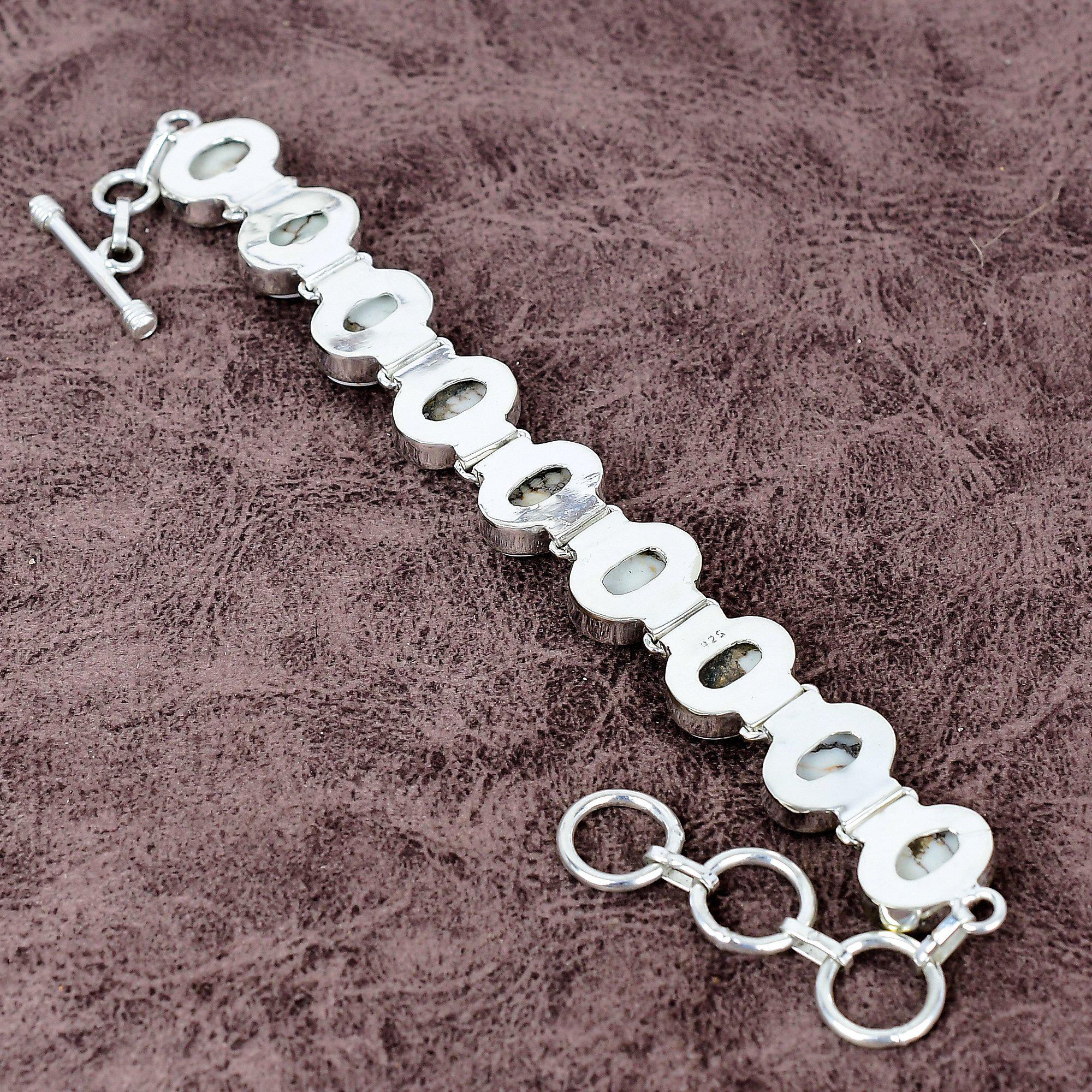 ワイルドホース　ターコイズのブレスレット 奇跡を起こして幸運を呼ぶ！ワイルドホースとコッパーターコイズの