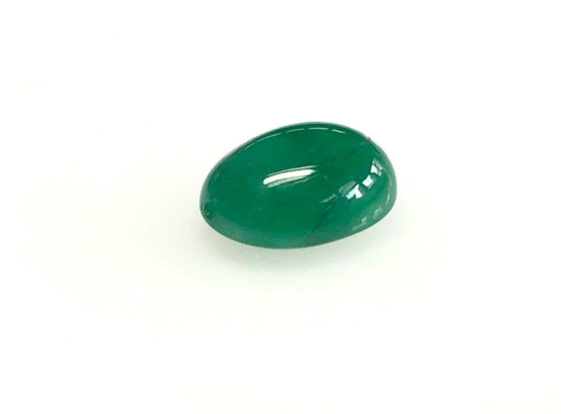 7x9 mm Natural Green Zambian Emerald Loose Gemstone Loose Emerald Cabochon Oval 100 /% Natural Emerald 2 Carats Emerald Loose For Ring