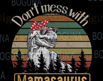 Download Grandmasaurus Svg Don't Mess With Grandmasaurus | Etsy