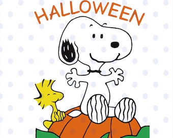snoopy halloween etsy