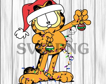 Download Garfield christmas | Etsy