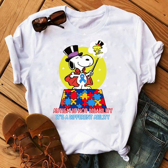 Download Snoopy Autism Svg Autism svg snoopy autism t shirt Autism ...