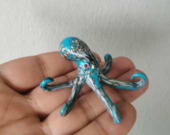 ガラス製のタコの彫刻 - Etsy 日本