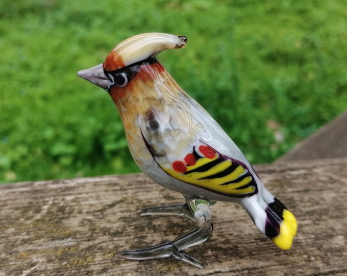 Oiva Toikka Golden Crested Kinglet (hippiäinen) Yellow Little
