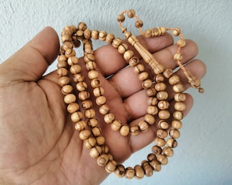 Olive tree tasbih, olive wood tasbih, olive tree prayer beads, Turkish wood tasbih, wood tasbeeh, 99s olive wood prayed beads, misbaha