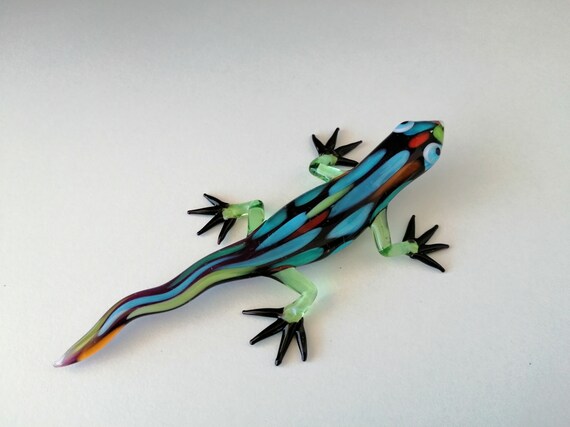 ヤモリの置物 ガラス製 【公式通販】